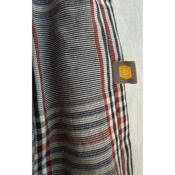 Dennis Uniform School High Waist Box Pleat Skirt Baldwin Plaid JUNIORS 15 - Picture 4 of 10